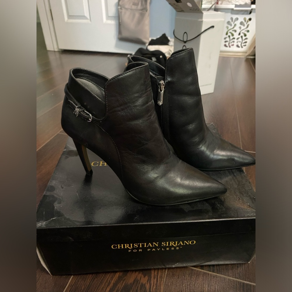 Leather Sam Edelman shoes